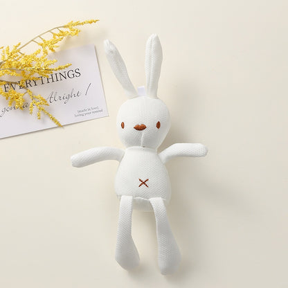 Corn Rabbit Plush Toy Rabbit Doll Small Corn Grid Rabbit Pendant Bag Accessories Little Rabbit