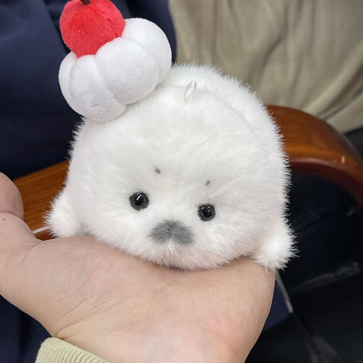 Plush Little Seal Baby Doll Pendant