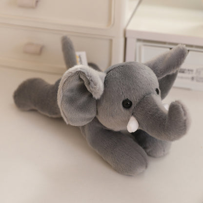 Zebra and Lion plush toy figurine