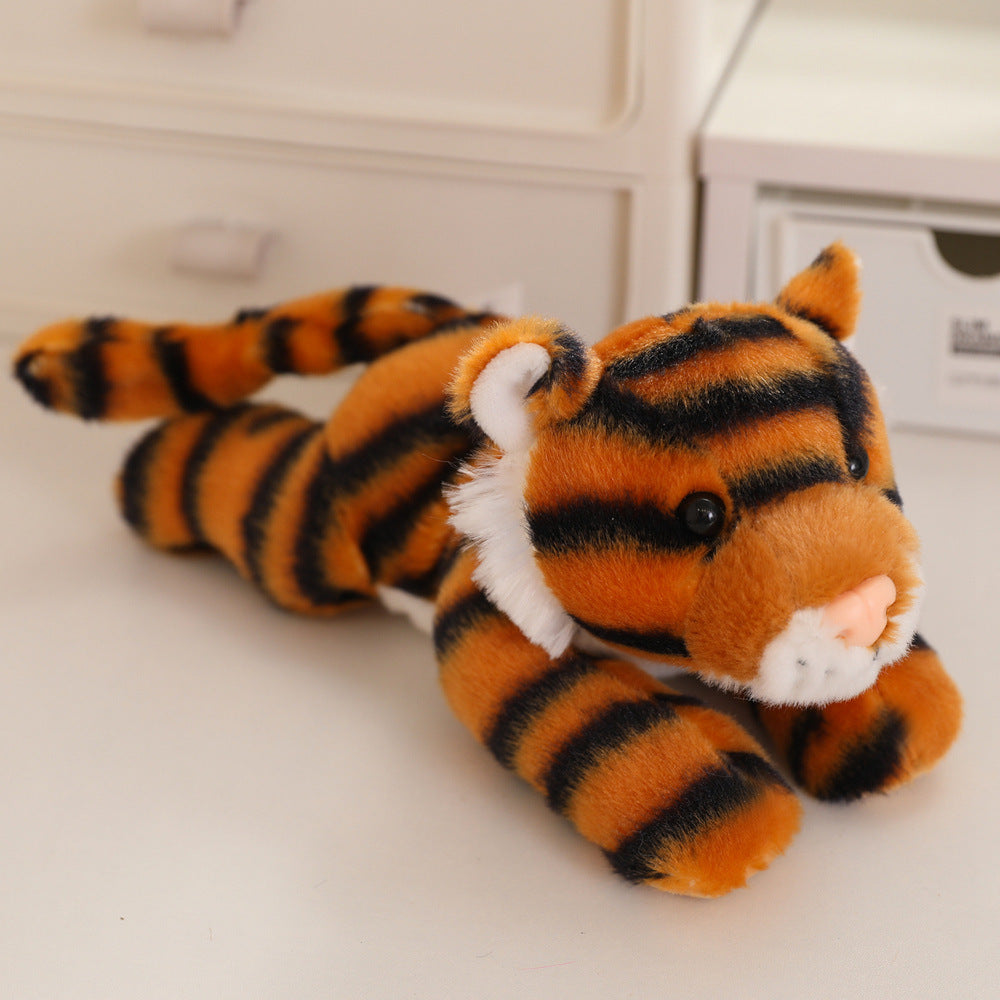 Zebra and Lion plush toy figurine